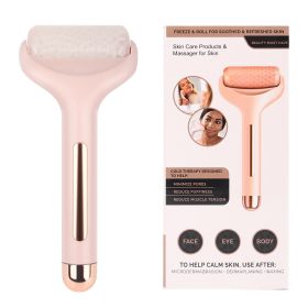 Face Roller Ice Roller Massager Skin Lifting Tool Face Lift Massage Skin Tighten Anti-wrinkles Pain Relief Skin Massage Tools - Pink