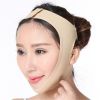 Elastic Face Slimming Bandage V Line Face Shaper Women Chin Cheek Lift Up Belt Facial Massager Strap Face Skin Care Tools Beauty - skin color XL