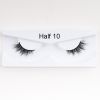 1Pair Mink Half Lashes Soft Thick Eye End Lengthening Faux Eyelashes Natural Long Handmade Eyelash Cross Curl 3D Lash For Makeup - 10