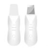 Ultrasonic Skin Scrubber Vibration Face Spatula Blackhead Remover Shovel Clean Cavitation Peeling Facial Lifting skin care - White