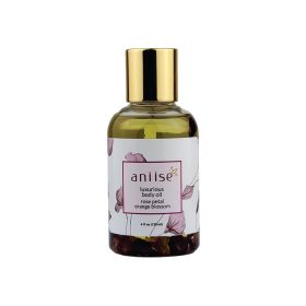 Luxurious Rose Petal Body Oil with Natural Oils - Orange Blossom