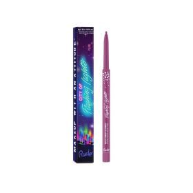 RUDE City of Flashing Lights Micro Retractable Liner - Plum