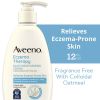 Aveeno Eczema Therapy Daily Soothing Body Cream, Steroid-Free, 12 oz - Aveeno