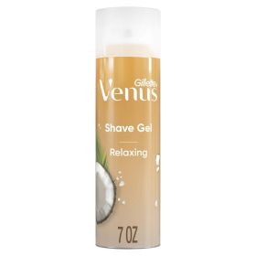 Gillette Venus Relaxing Coconut-Scented Shave Cream for Women, 7oz - Gillette