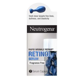 Neutrogena Rapid Wrinkle Repair Retinol Face Serum Capsules, 7 Ct - Neutrogena