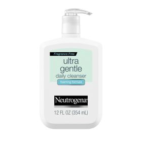 Neutrogena Fragrance Free Ultra Gentle Foaming Face Wash, 12 fl. oz - Visit the Neutrogena Store