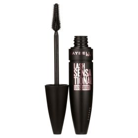 Maybelline Lash Sensational Luscious Washable Mascara, Blackest Black - Maybelline