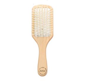 Natural Wooden Detangling Hair Brush - Default Title