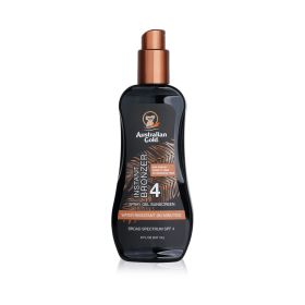 AUSTRALIAN GOLD - Spray Gel Sunscreen SPF 4 with Instant Bronzer 330661 237ml/8oz - As Picture