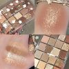 20 Kleuren Oogschaduw Palet Pearly Matte Aarde Kleur Oogschaduw Draagbare Shiny Langdurige Natuurlijke Oogschaduw Make-Up Cosmetische - 4Colors 01