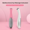 Electric Eye Beauty Instrument Remove Dark Circles Puffiness Ion Massager Pen Remove Fine Lines Vibration Massage Care Tool - Pink