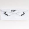 1Pair Mink Half Lashes Soft Thick Eye End Lengthening Faux Eyelashes Natural Long Handmade Eyelash Cross Curl 3D Lash For Makeup - 13