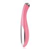 Electric Eye Beauty Instrument Remove Dark Circles Puffiness Ion Massager Pen Remove Fine Lines Vibration Massage Care Tool - Pink