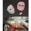 (new) Made in KOREA led face mask light therapy led mask red light IR photon skin rejuvenation - White