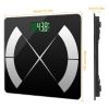 Smart Body Composition Scale Fat Monitor Digital APP Scale BMI Health Analyzer - Black