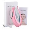 Double Chin Reducer Remote Control Intelligent V- Face Shaping Massager Face Lifting Machine Microcurrent Facial Device - Pink