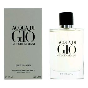 Acqua Di Gio by Giorgio Armani (Option: 4.2 oz Eau De Parfum Spray Refillable for Men)