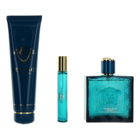 Eros by Versace (Option: 3 Piece Gift Set for Men EDP)