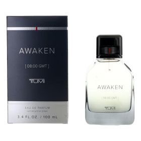 Awaken [08:00 GMT] by Tumi (Option: 3.4 oz Eau De Parfum Spray for Men)