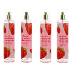 Strawberry Cheesecake by Bodycology (Option: 4 Pack 8 oz Fragrance Mist for Women)