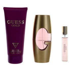 Guess Gold by Parlux (Option: 3 Piece Gift Set for Women)